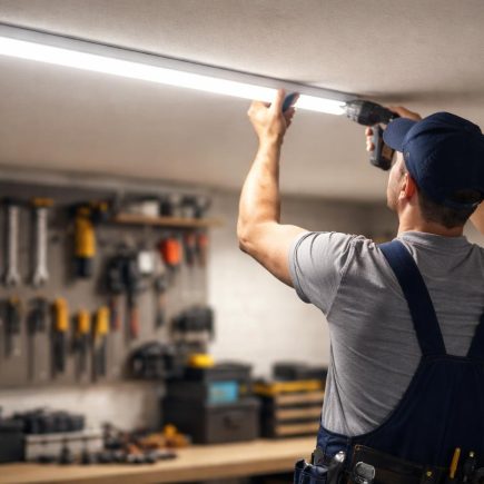 electricien-tube-led-plafond-outils