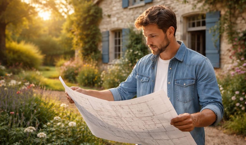 personne-plans-maison-pierre-jardin