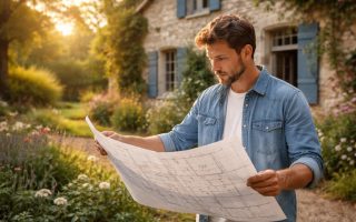 personne-plans-maison-pierre-jardin