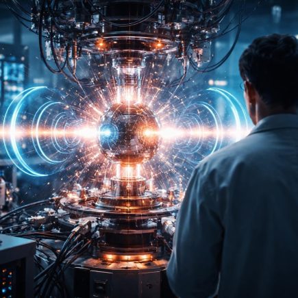 scientifique-laboratoire-appareil-lumieres-futuriste