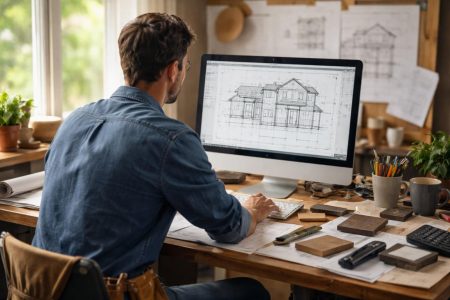 architecte-ordinateur-ecran-dessin-bureau-encombre