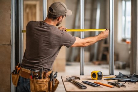 bricoleur-metre-ruban-mur-construction
