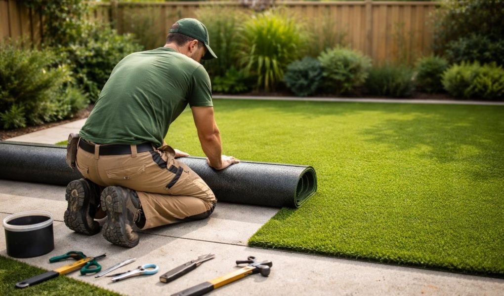 jardinier-gazon-synthetique-terrasse-beton