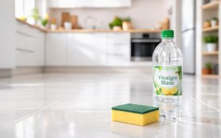 cuisine-moderne-vinaigre-eponge-carrelage
