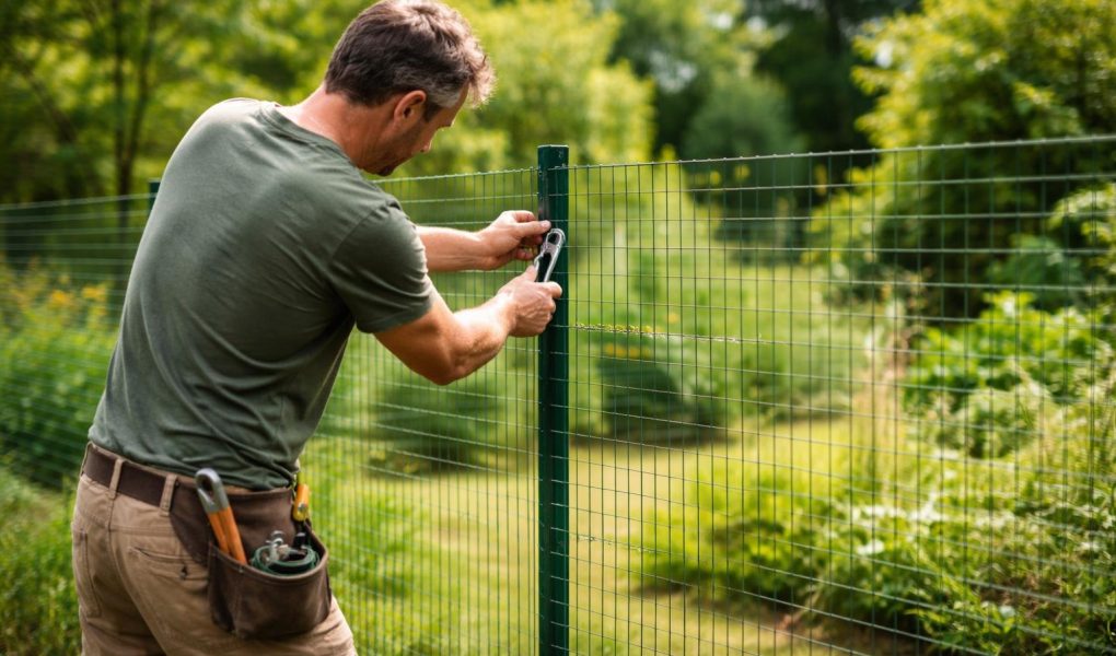personne-jardinage-cloture-plantes-arbres
